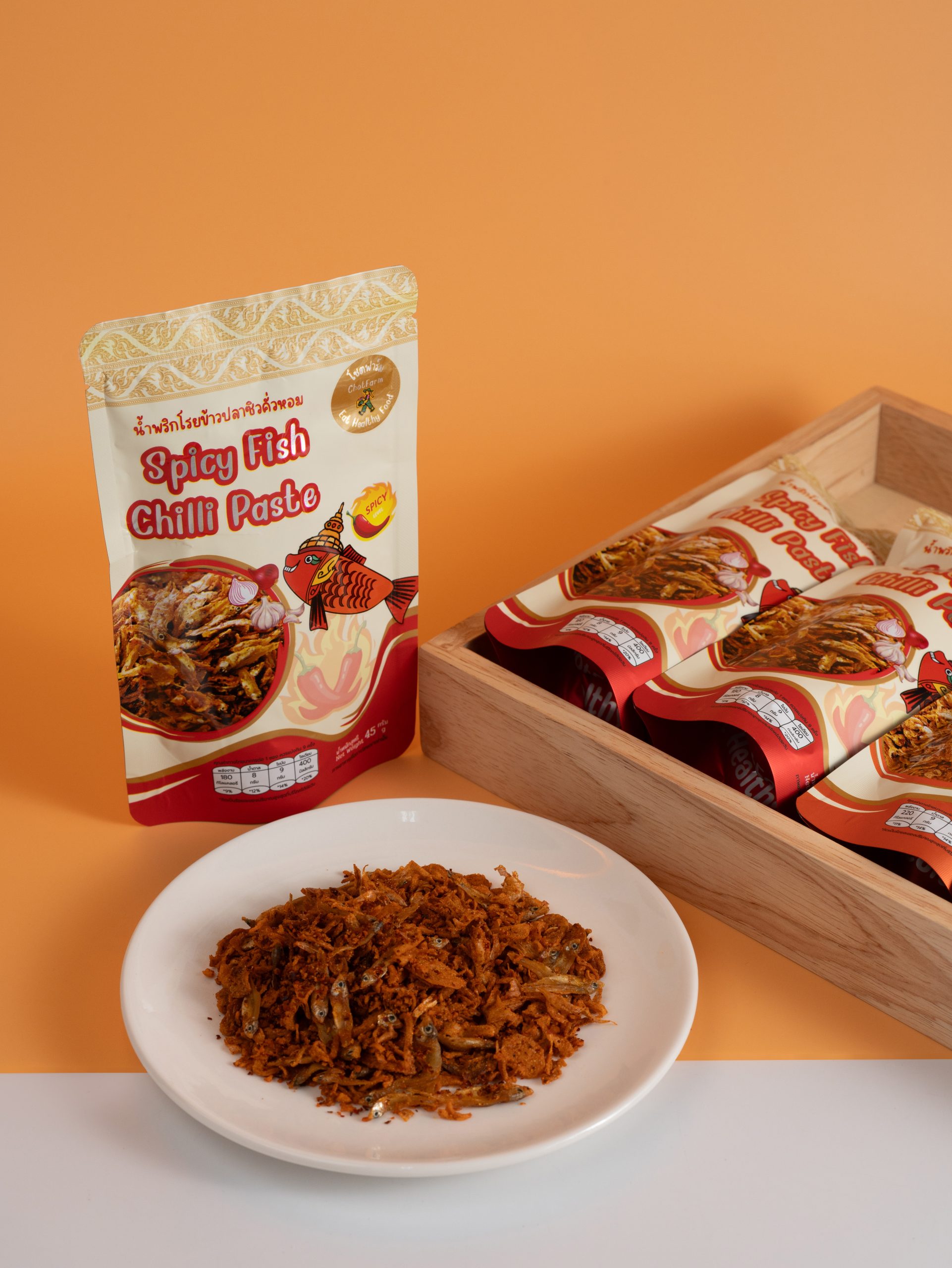 น้ำพริกโรยข้าวปลาซิวคั่วหอม