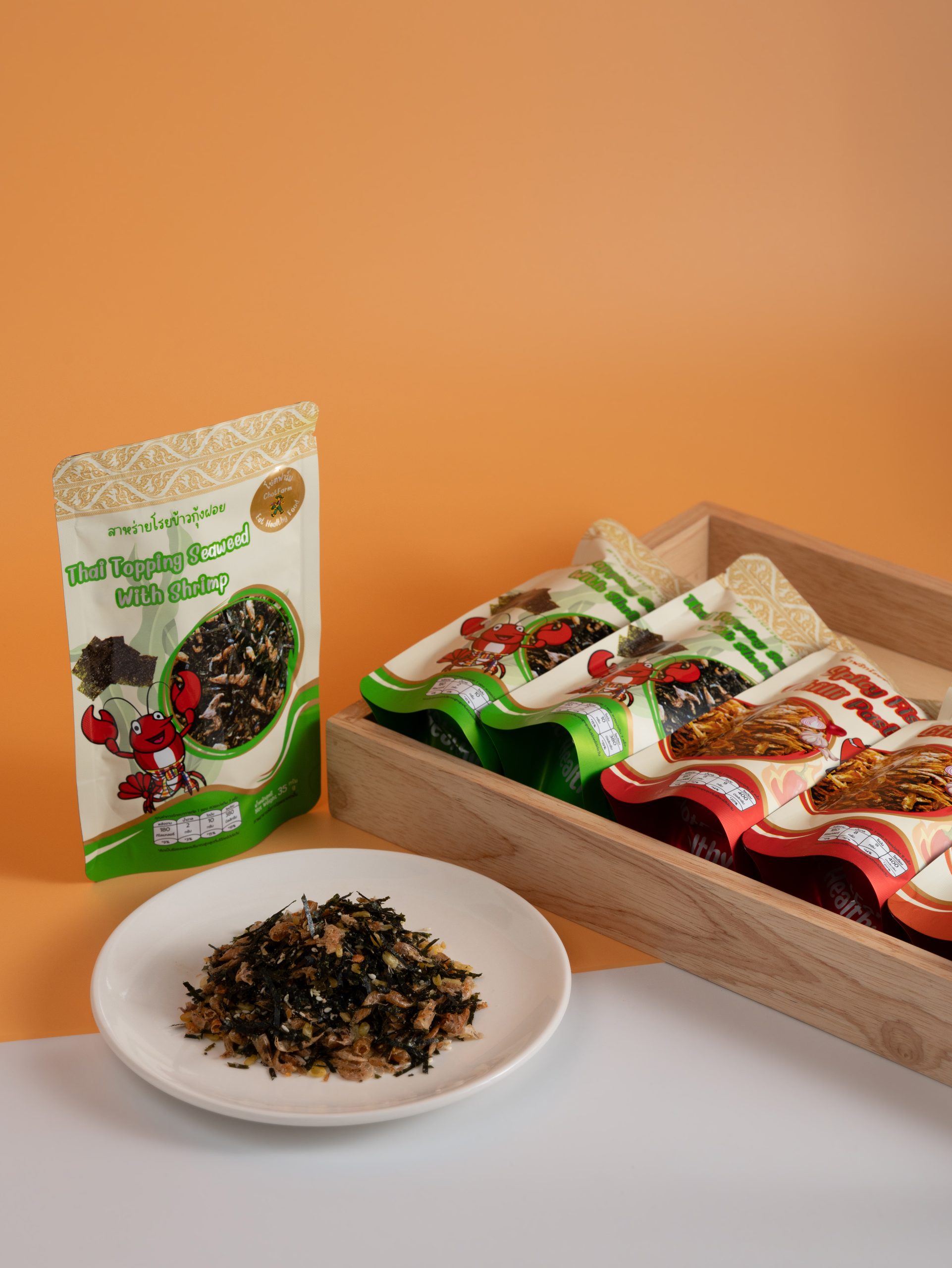 สาหร่ายโรยข้าวกุ้งฝอย