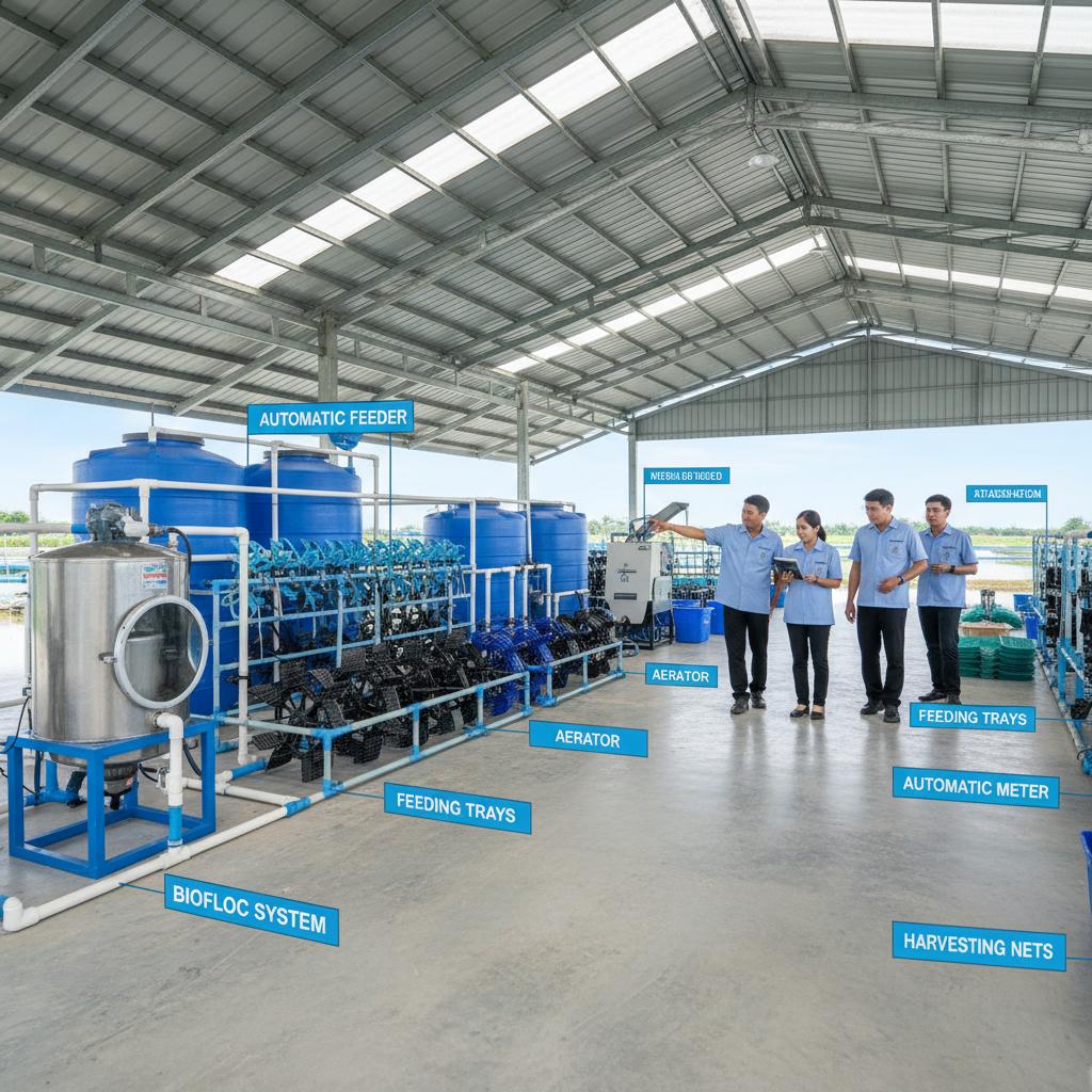 วิธีเลี้ยงกุ้งฝอยสร้างรายได้เสริม